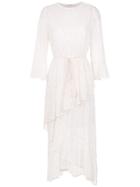 Nk Layered Midi Dress - White