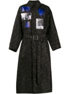 Raf Simons Animalier Car Coat - Black