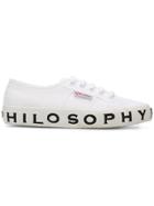 Philosophy Di Lorenzo Serafini Printed Sole Sneakers - White