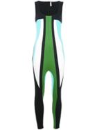 No Ka' Oi Fitted Sleeveless Jumpsuit - Multicolour