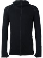 The Viridi-anne Zipped Hoodie, Men's, Size: 3, Black, Cotton