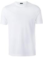 Zanone Crew Neck T-shirt, Men's, Size: 48, White, Cotton