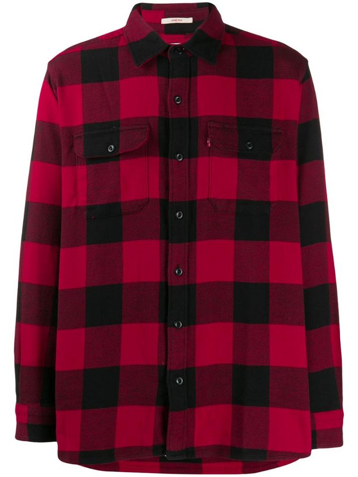 Levi's Checked Button Shirt - Red