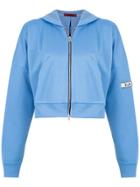 À La Garçonne Degage Cropped Jacket - Blue