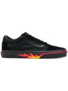Vans Flame Wall Sneakers - Black
