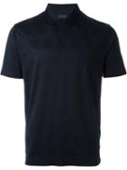 Z Zegna Pentagon Pattern Polo Shirt