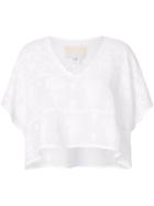 Anaak Embroidered T-shirt - White