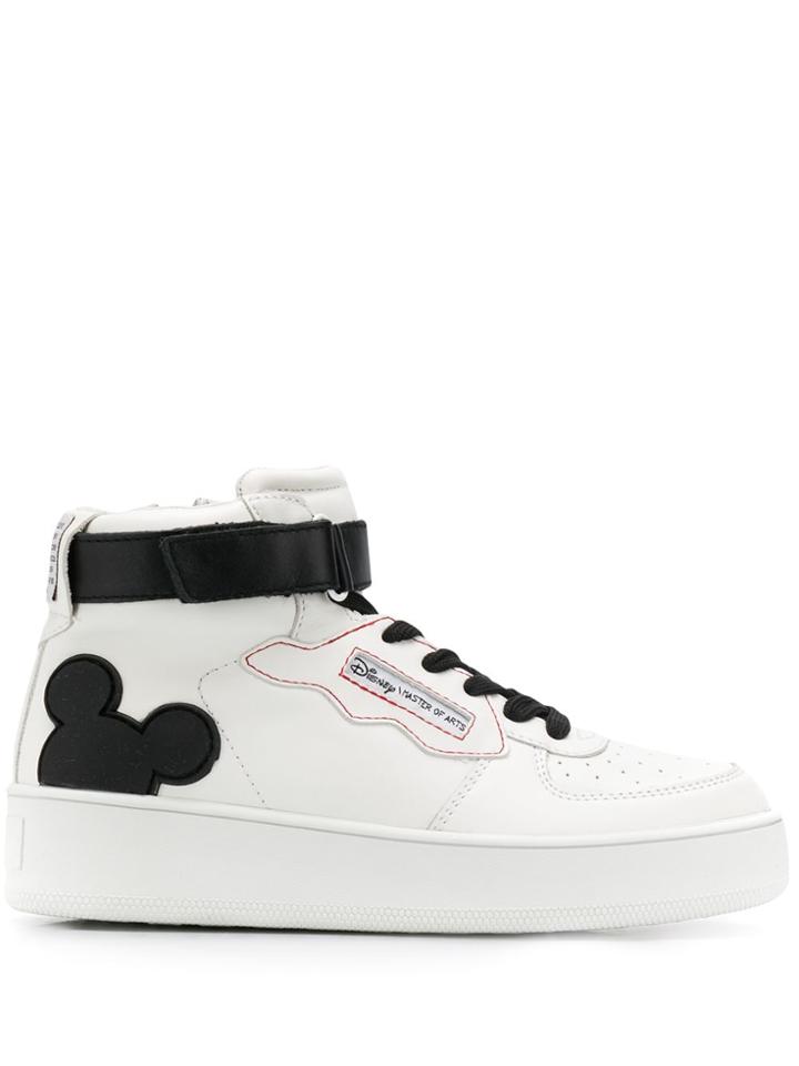 Moa Master Of Arts Disney Ankle Sneakers - White