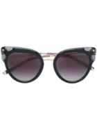 Dolce & Gabbana Eyewear Cat Eye Sunglasses - Metallic
