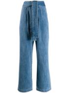 Levi's: Made & Crafted Wide-leg Trousers - Blue