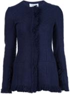 Derek Lam 10 Crosby Frayed Collarless Jacket