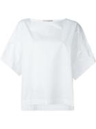 Erika Cavallini Laser Cut Circles Boxy Blouse