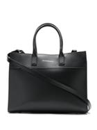 Emporio Armani Bolsa De M O Com Alça Transversal Opcional - Black