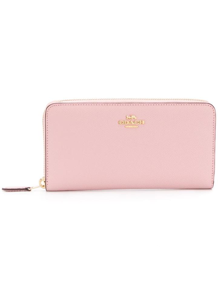 Tory Burch Accordion Zip Wallet - Pink