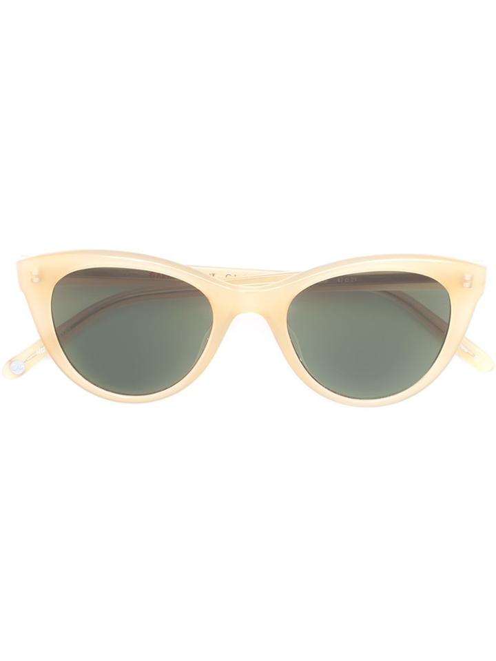 Garrett Leight Garrett Leight X Clare V. Sunglasses - Yellow & Orange