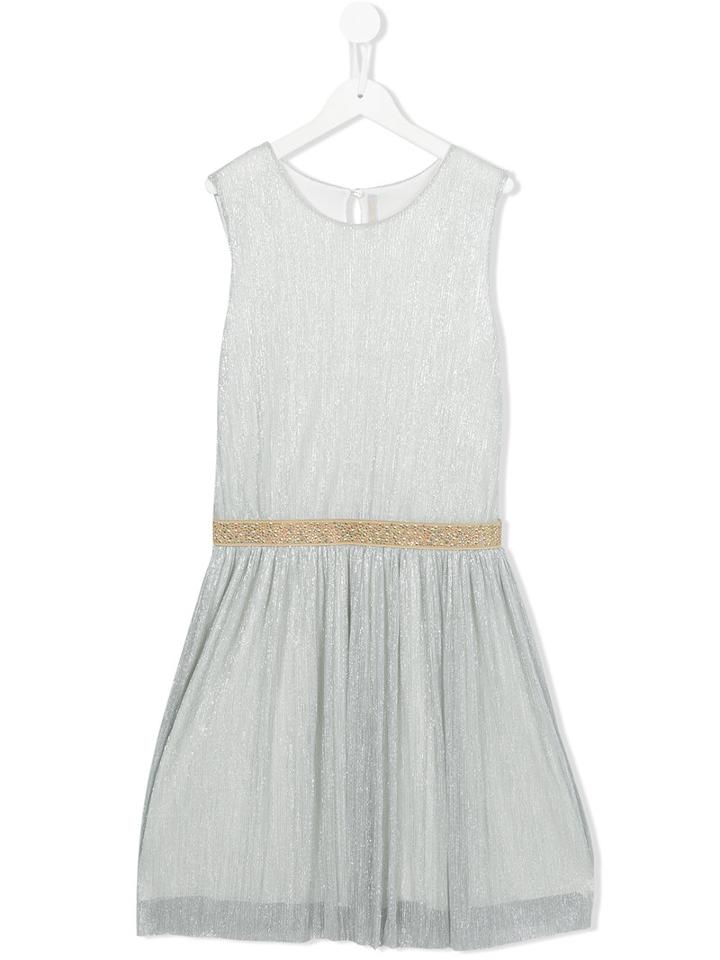 Loredana Belted Dress, Girl's, Size: 13 Yrs, Grey