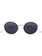 Thom Browne - Round Lens Sunglasses - Unisex - Acetate - 46, Black, Acetate