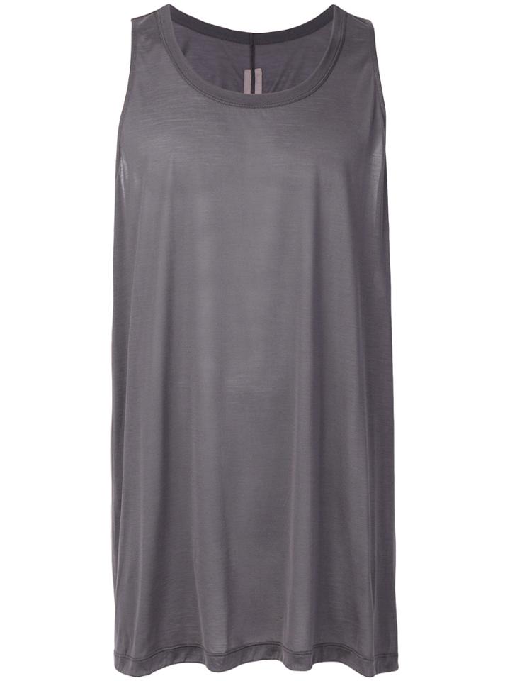 Rick Owens Rick's Tank Top - Grey