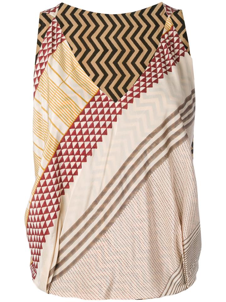 Volantis G.v. Majil - Printed Tank - Women - Silk - One Size, Silk