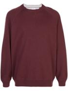 Brunello Cucinelli Raglan Sleeve Jumper - Red