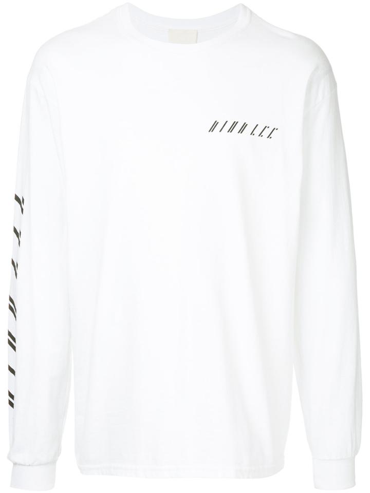 Dion Lee Graphic Logo Loose Fit Shirt - White