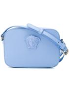 Versace Small 'palazzo Medusa' Shoulder Bag, Women's, Blue