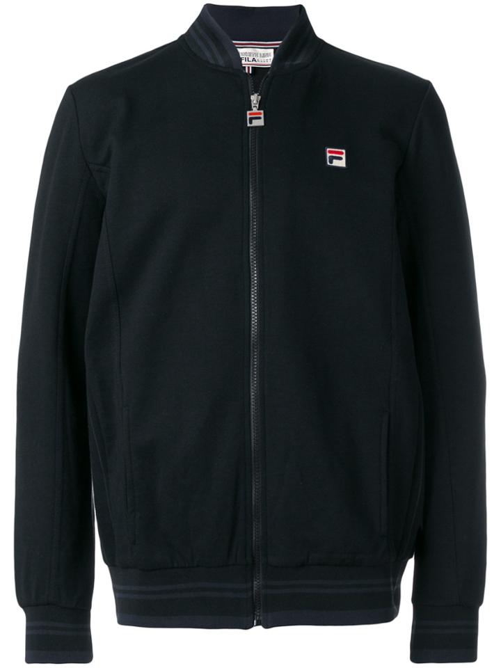 Fila Long Sleeved Logo Sweatshirt - Blue