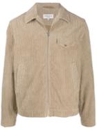 Ymc Zipped Corduroy Jacket - Neutrals