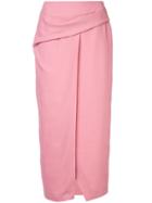 Bianca Spender Allegra Straight-fit Skirt - Pink