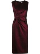 P.a.r.o.s.h. Ruched Dress - Red