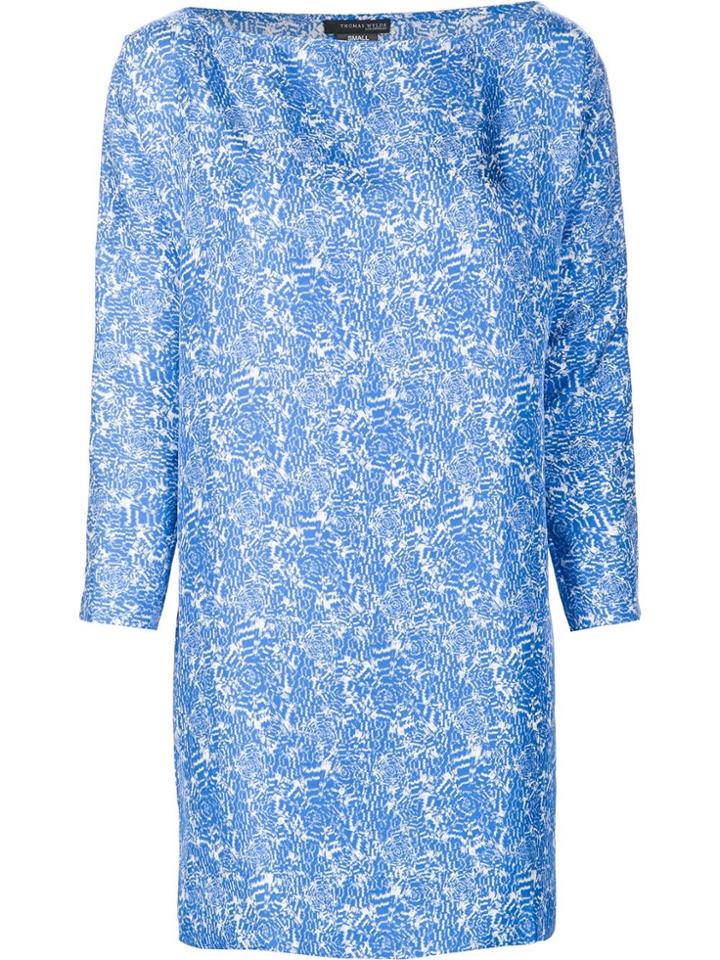 Thomas Wylde 'bury' Dress - Blue