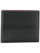 Salvatore Ferragamo Micro Studs Logo Bifold Wallet - Black