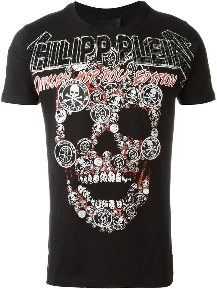 Philipp Plein Soloman T-shirt, Men's, Size: Xs, Black, Cotton