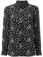 Saint Laurent Star Print Shirt - Black