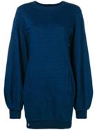 Philipp Plein Long Logo Sweatshirt - Blue