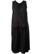 Sara Lanzi V-neck Dress - Black