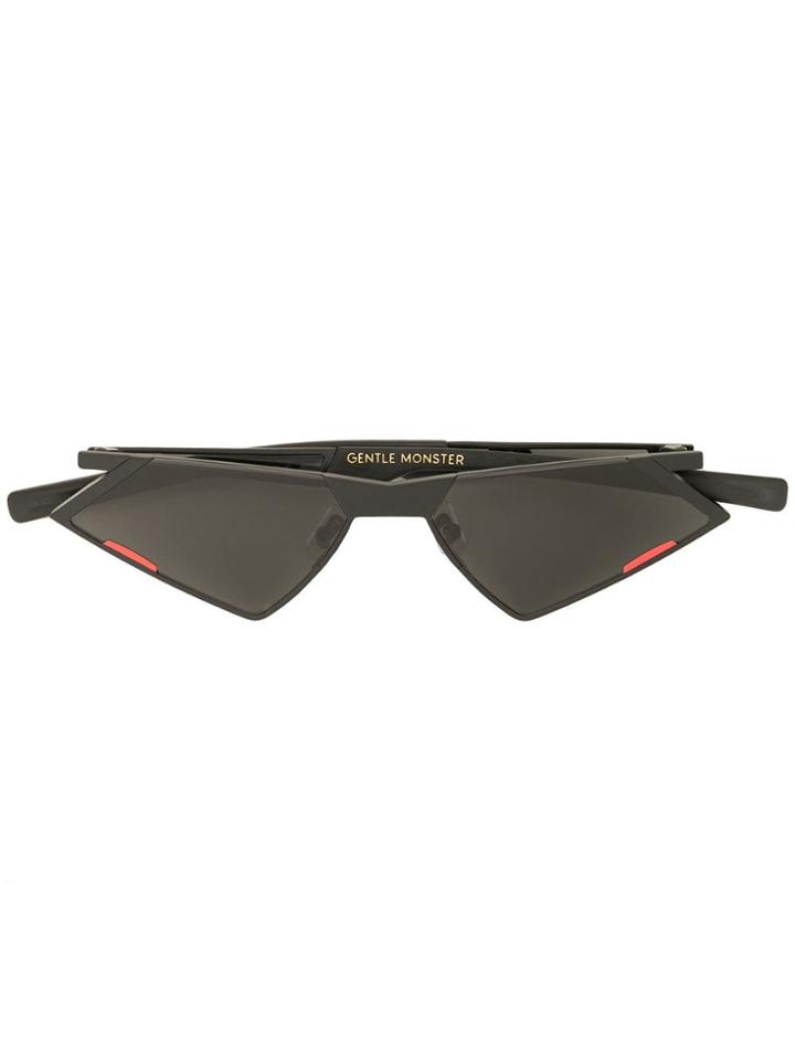 Gentle Monster Scon M01 Sunglasses - Black