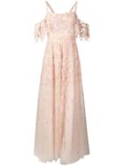 Zuhair Murad Sequin Embellished Gown - Pink