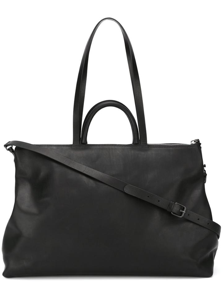 Marsèll Double Straps Large Tote - Black