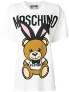 Moschino Playboy Teddy T-shirt - White