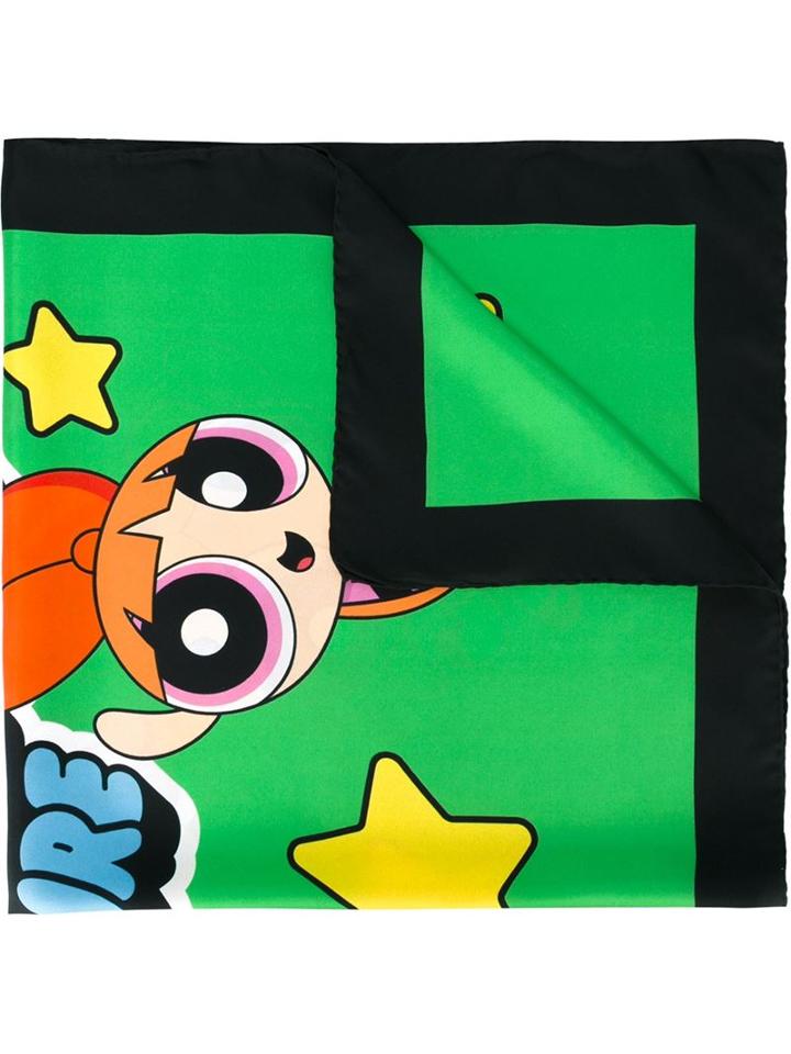 Moschino Powerpuff Girls Scarf