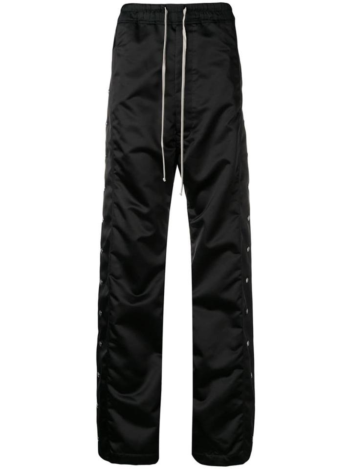 Rick Owens Super Wide Leg Trousers - Black