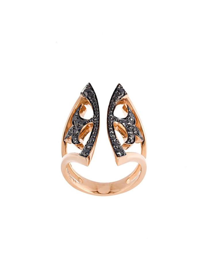 Anapsara 'night King' Ring