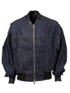 Juun.j Denim Bomber Jacket