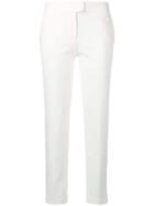Twin-set Slim Fit Tailored Trousers - White