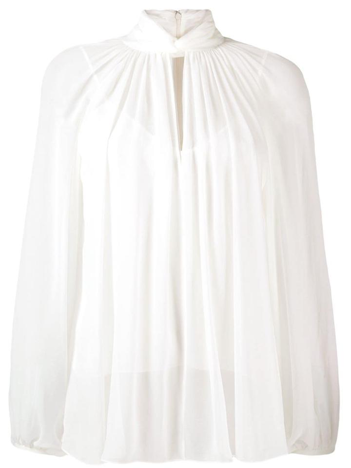 Givenchy Knotted Blouse - White