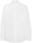 Y-3 Logo Print Street Shirt - White