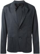 Lanvin Classic Blazer, Men's, Size: 48, Grey, Cotton/viscose