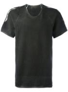 Lost & Found Ria Dunn - Stylised T-shirt - Men - Cotton/linen/flax/spandex/elastane - Xl, Black, Cotton/linen/flax/spandex/elastane