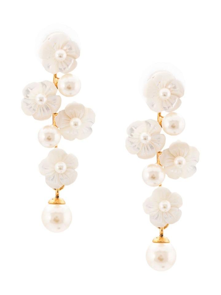 Jennifer Behr Calissa Earring - White